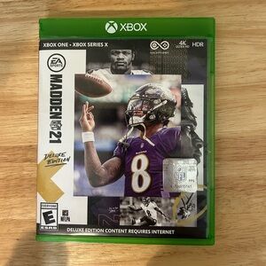 Madden 21 Xbox one• Xbox series X